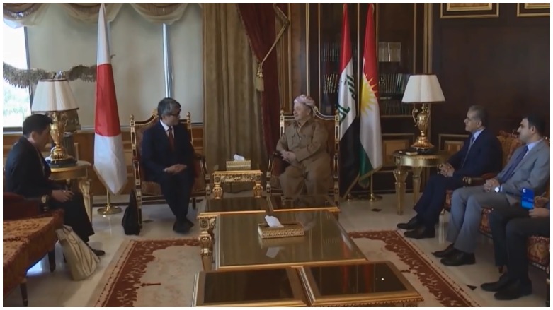 Başkan Barzani, Japonya heyetini kabul etti